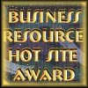 Business Resource Hot Site Award!