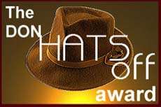 The Hats Off Award!