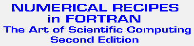 Numerical Recipes in
Fortran